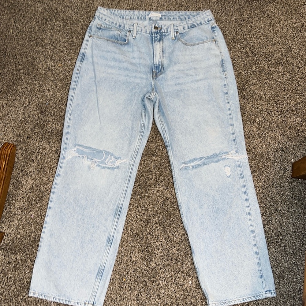 Good American Good 90’s Straight Ankle Women’s Size 15